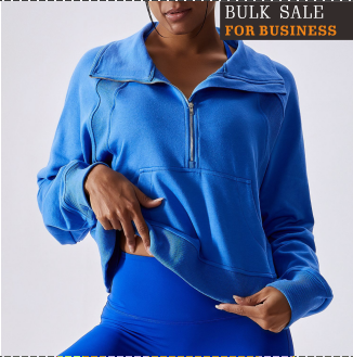 BCX8017 LULU style sweatshirt athletic wear